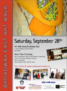 BroadwayEastArtWalkSept.28th